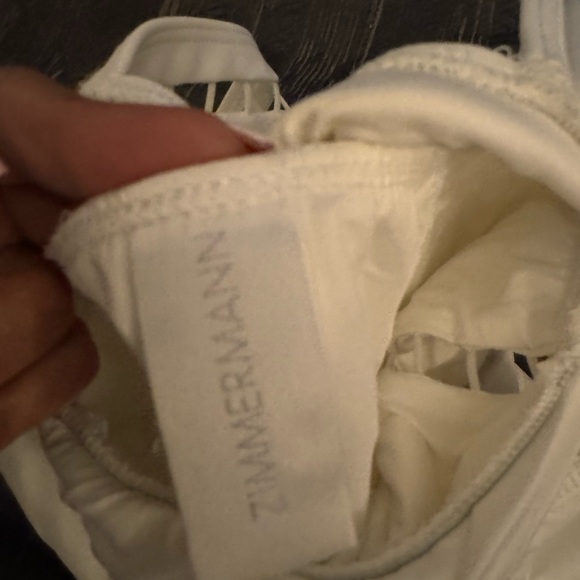 Zimmermann Marisol Plunge
One Piece Swimsuit White - Picture 5 of 7